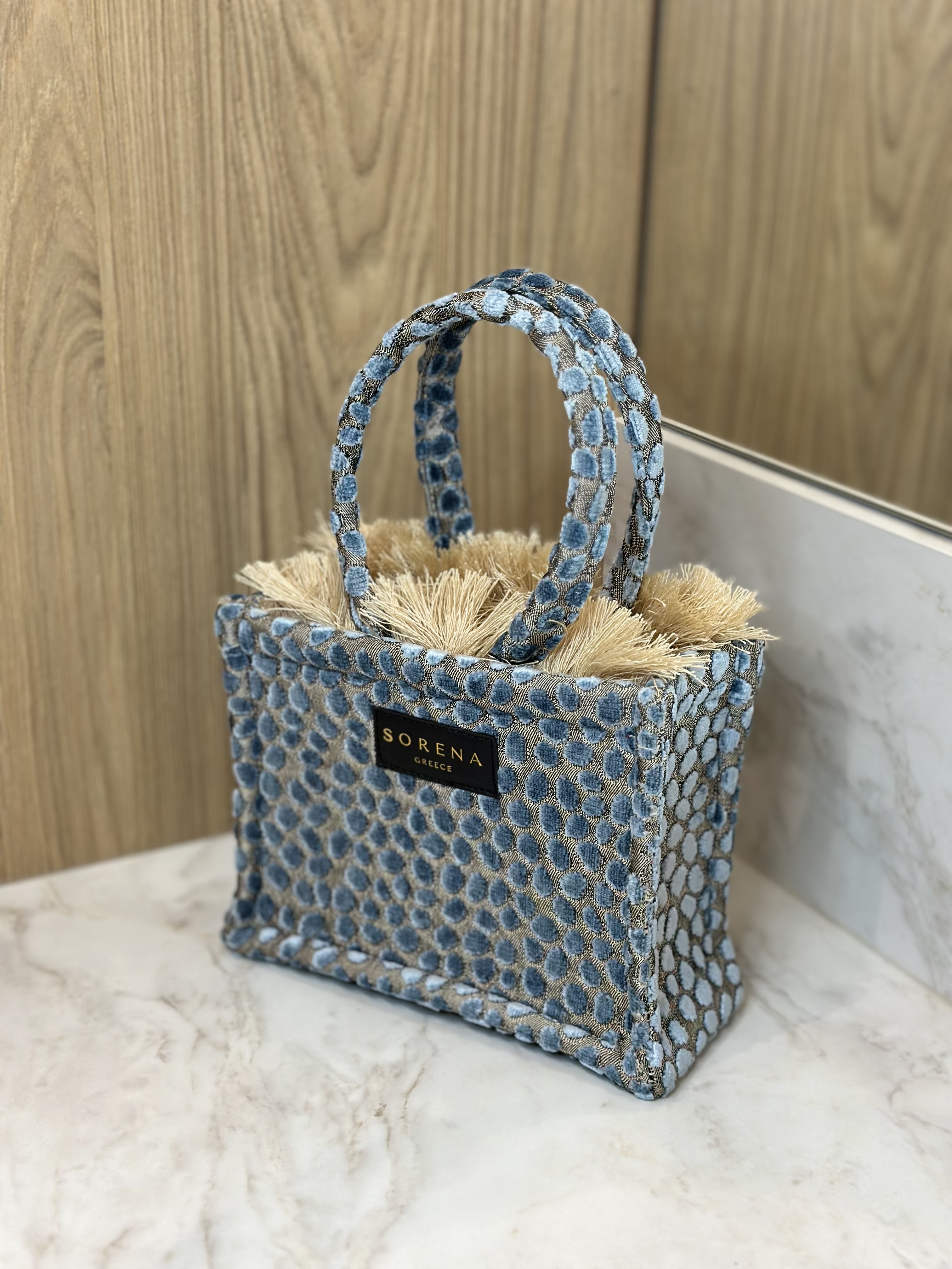 CYCLADES mini tote rankinė 20x17 cm