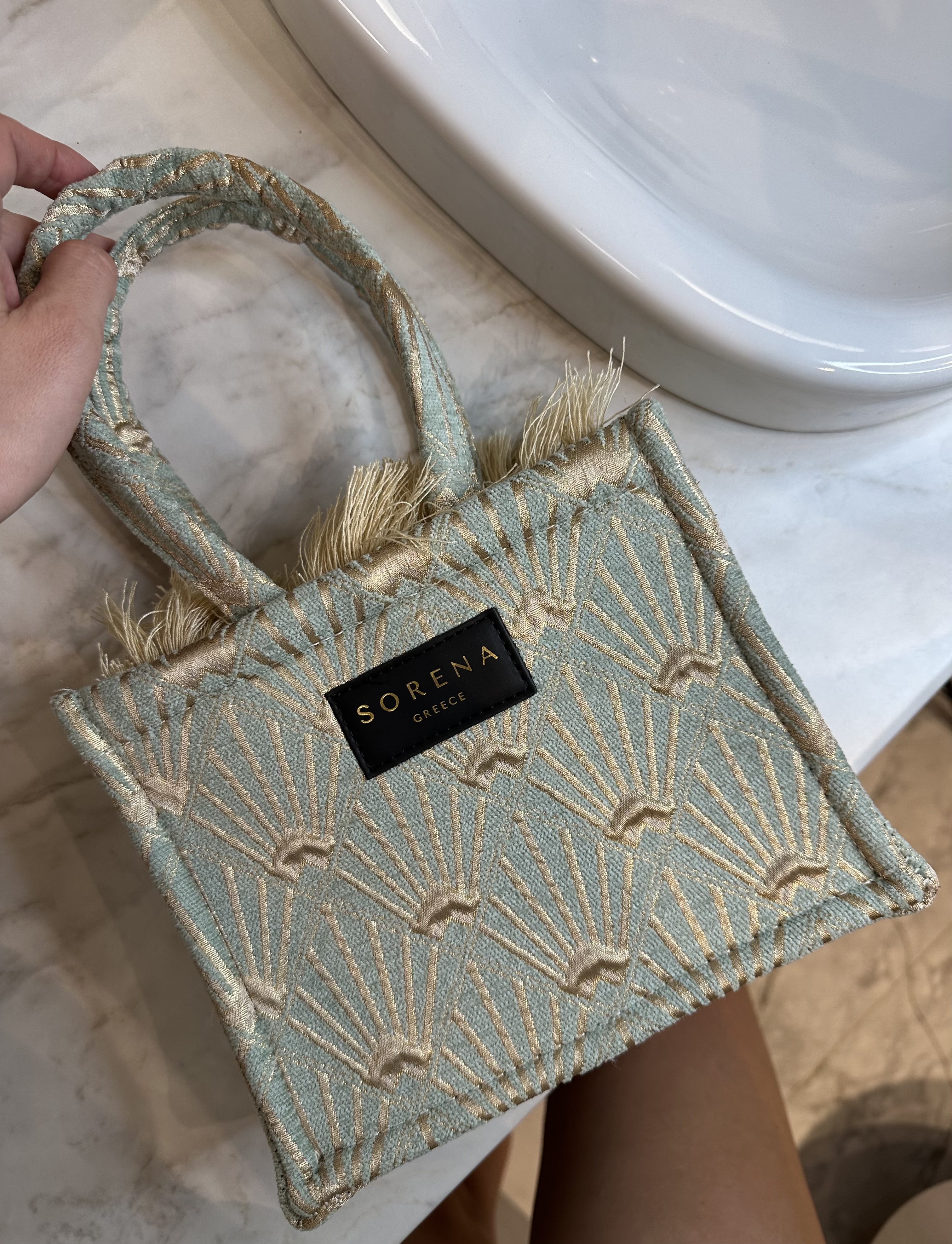 ARXIPELAGOS mini tote rankinė 20x17 cm