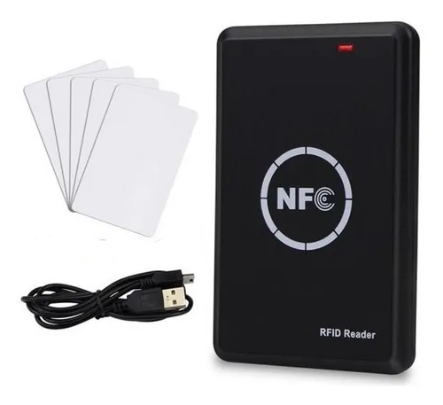 Lector NFC USB 13.56 MHz + 5 Tarjetas NTAG215 – Kit para Automatización, Amiibo y Control de Acceso