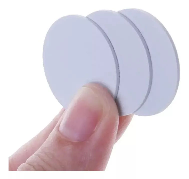 10 Tags NFC NTAG215 Moneda Blanco Sin Adhesivo 