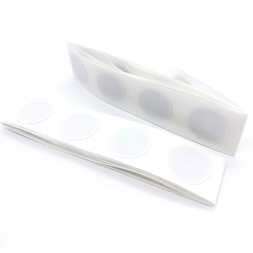 20 Stickers NFC NTAG215 Ultrafinos con Adhesivo