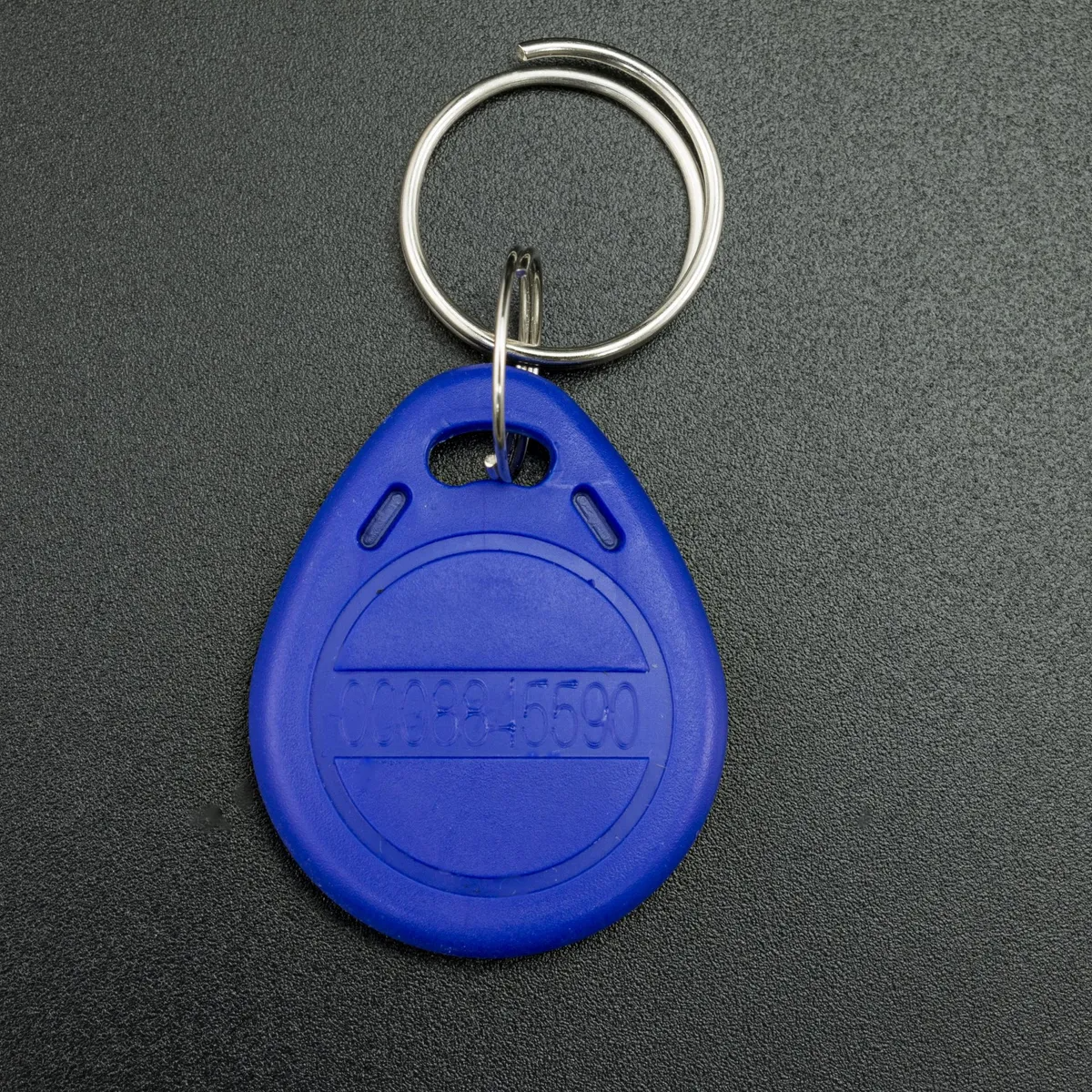 Pack de 20 Llaveros RFID 125 kHz Azul – Compatibles con Lectores EM