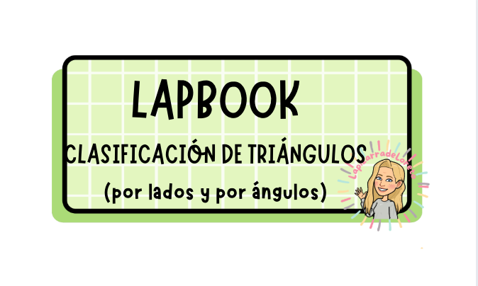Lapbook clasificación de triánguos