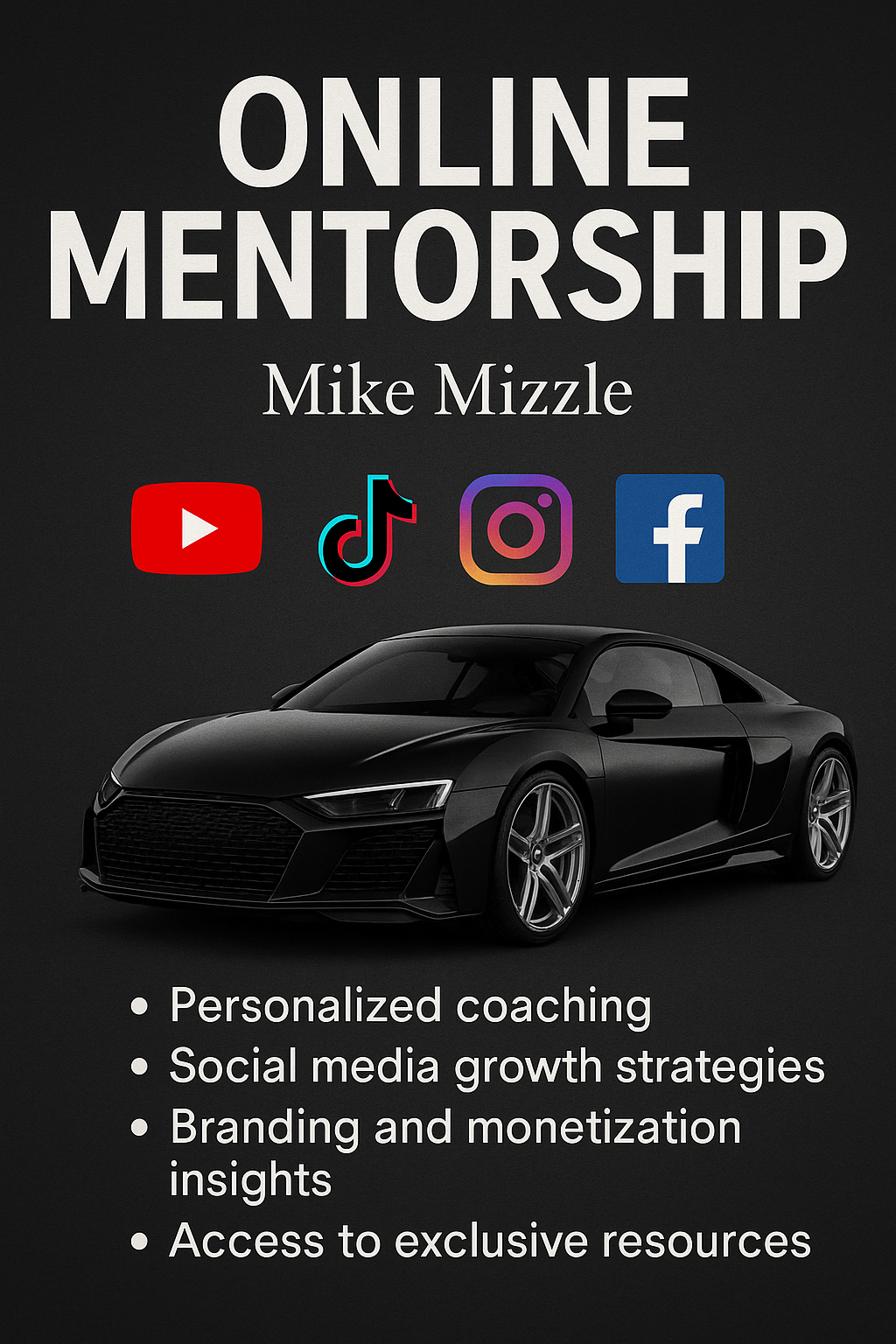 Mike Mizzle Online Mentorship