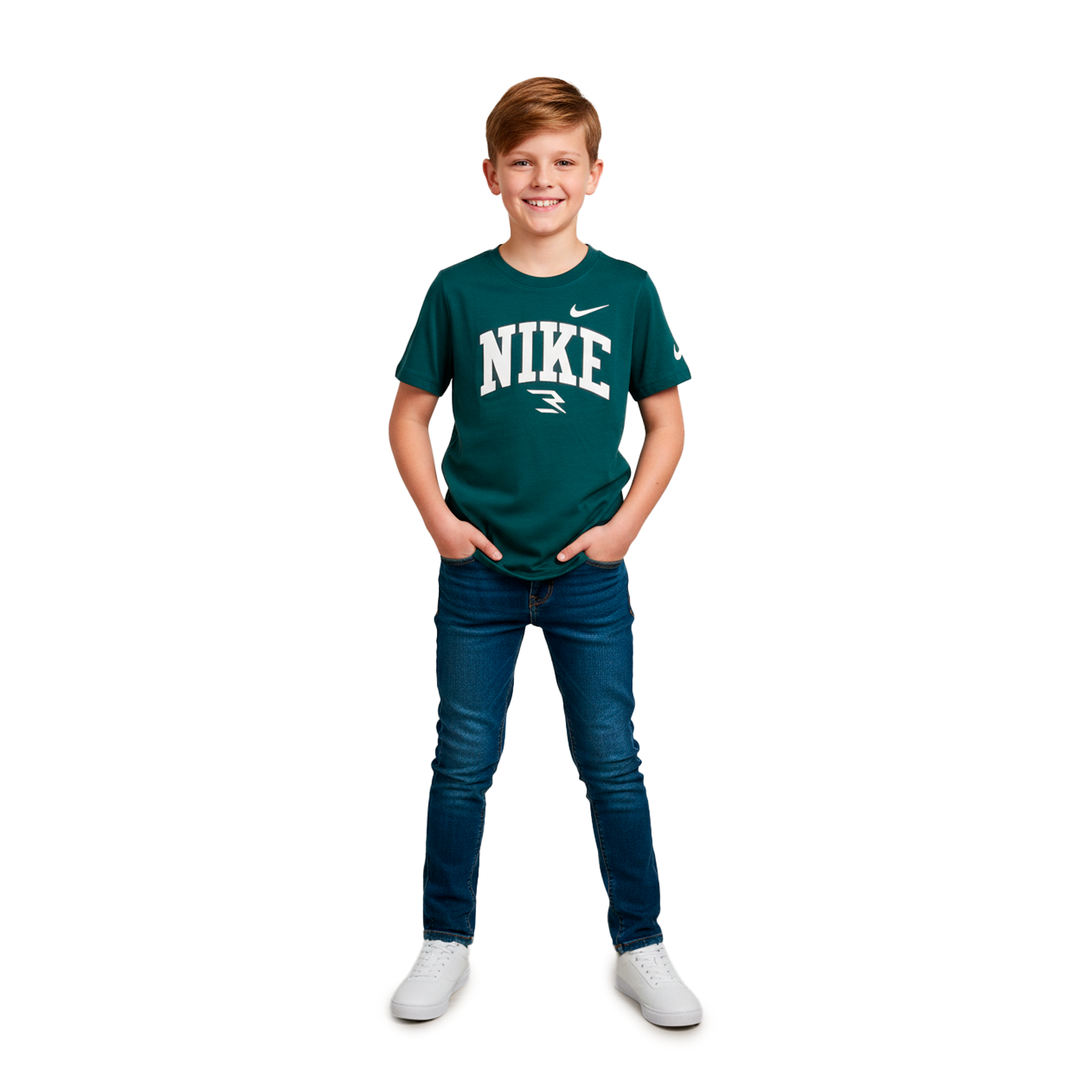 Camiseta Nike Verde | Niño | Talla US (YL)