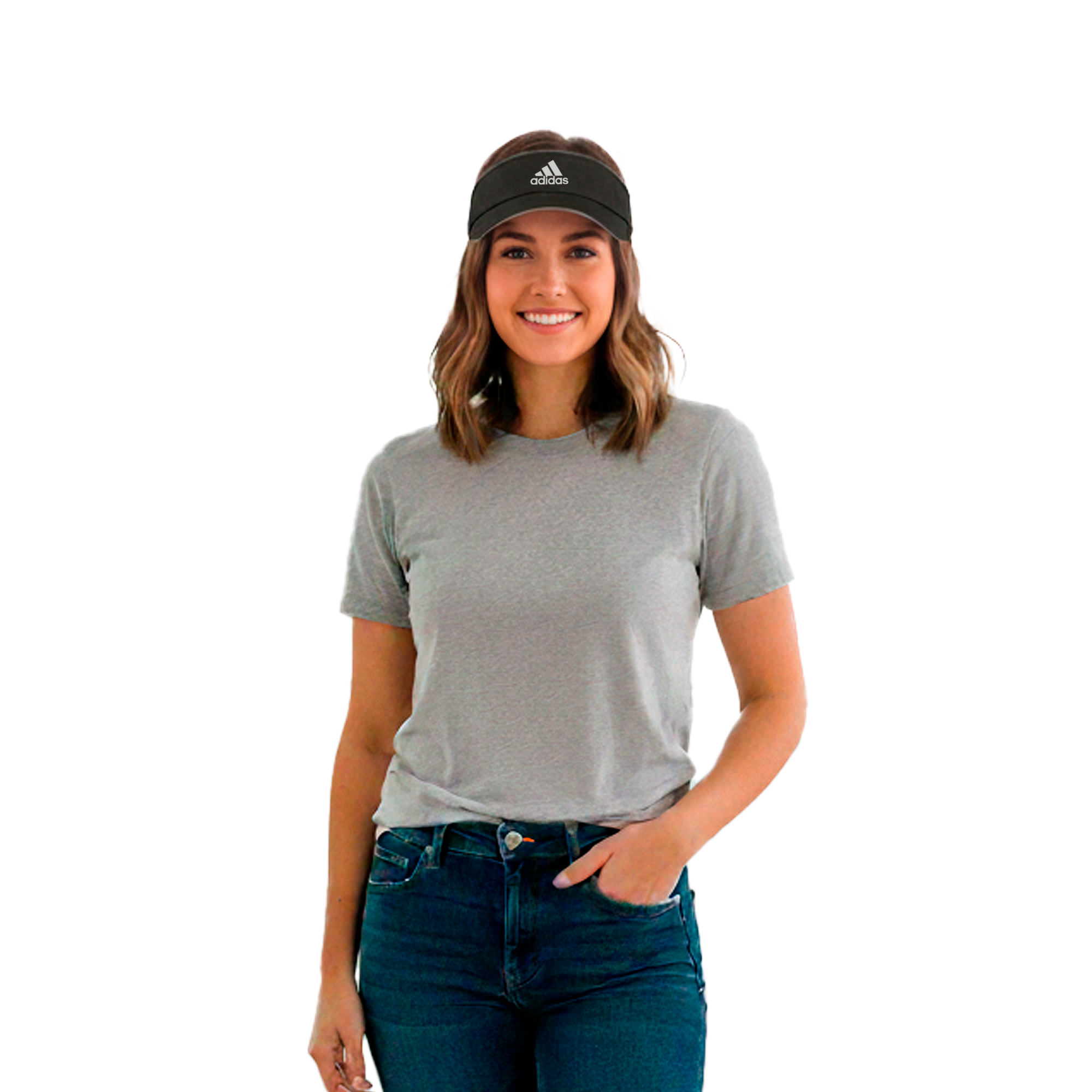 Visera Adidas Negra | Dama