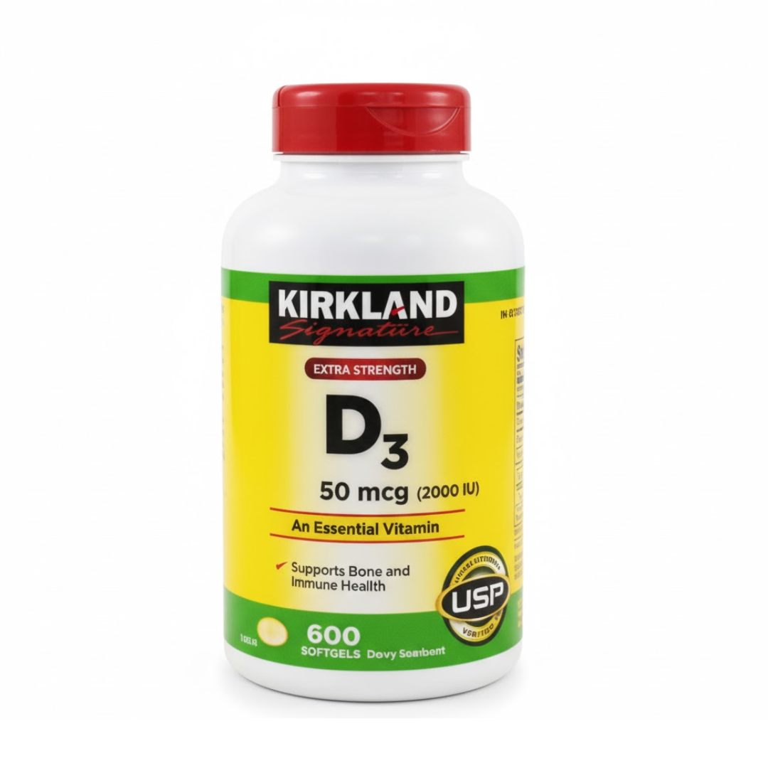 Kirkland Signature Vitamina D3 50 mcg