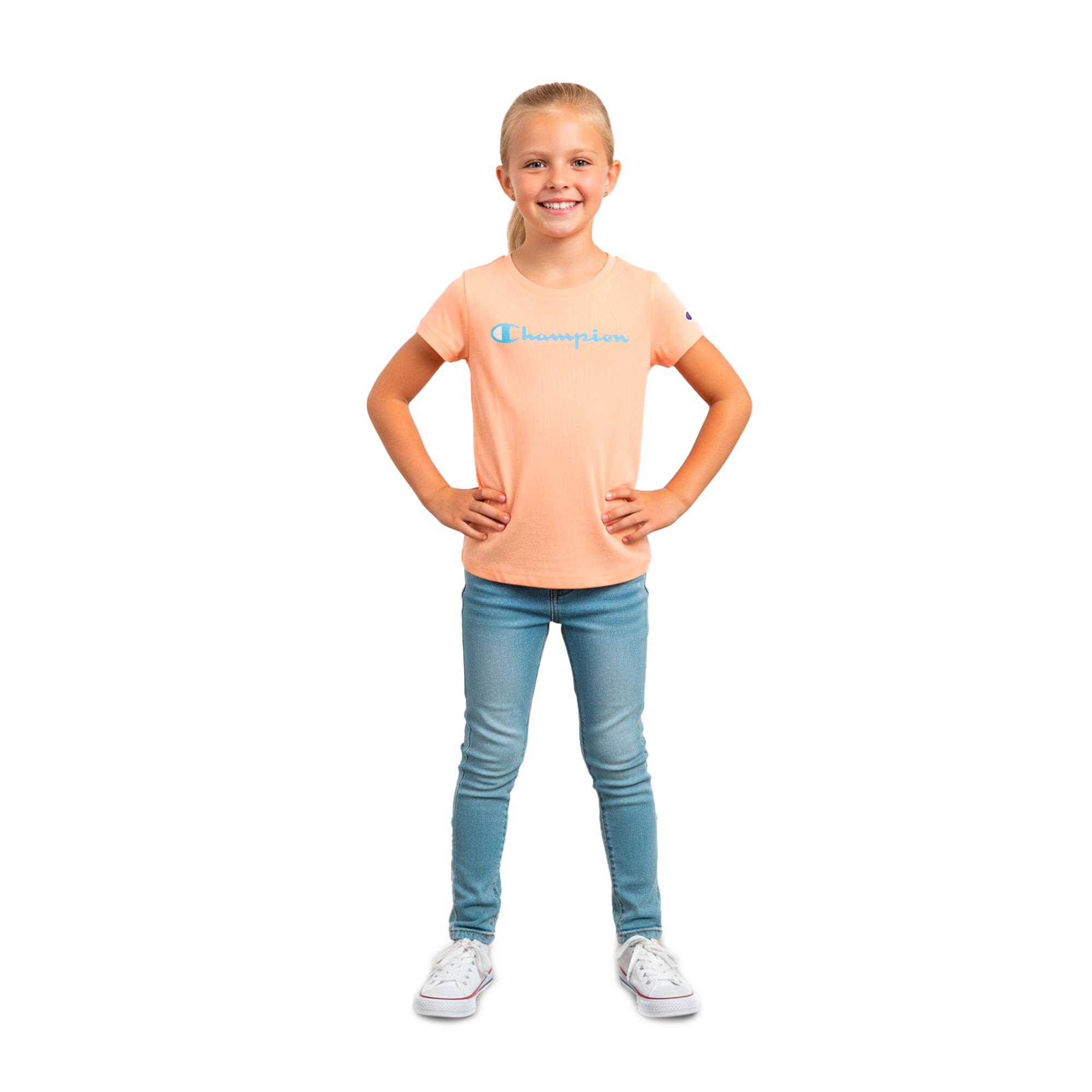 Camiseta Champion Salmon | Niña | Talla US 5