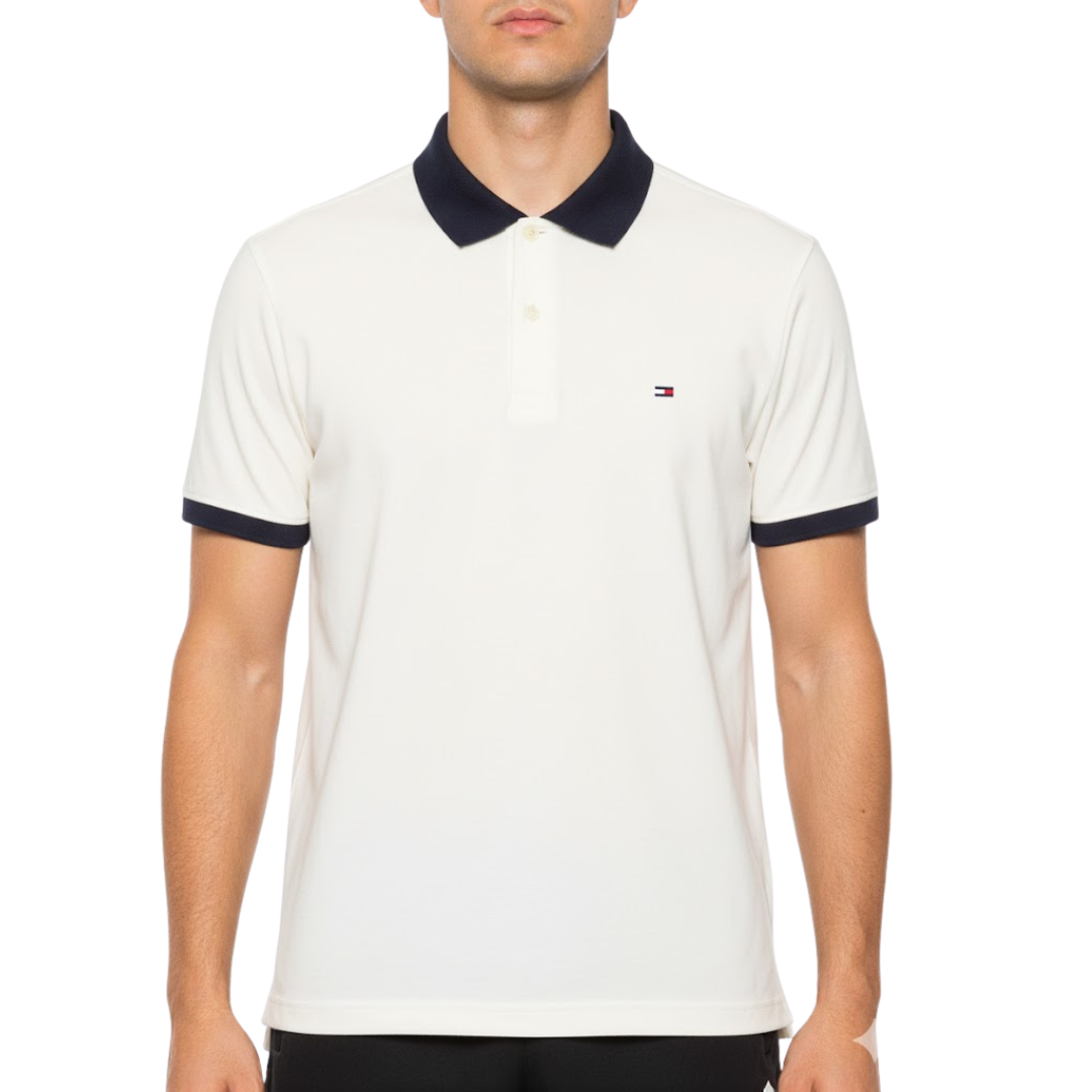 Polo Tommy Hilfiger Blanco | Caballero | Talla US (S)