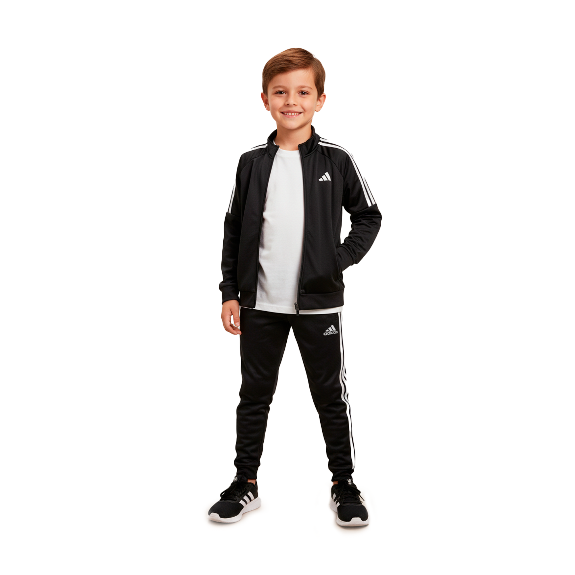 Conjunto Deportivo Adidas Negro | Niño | Talla US (L)(M)
