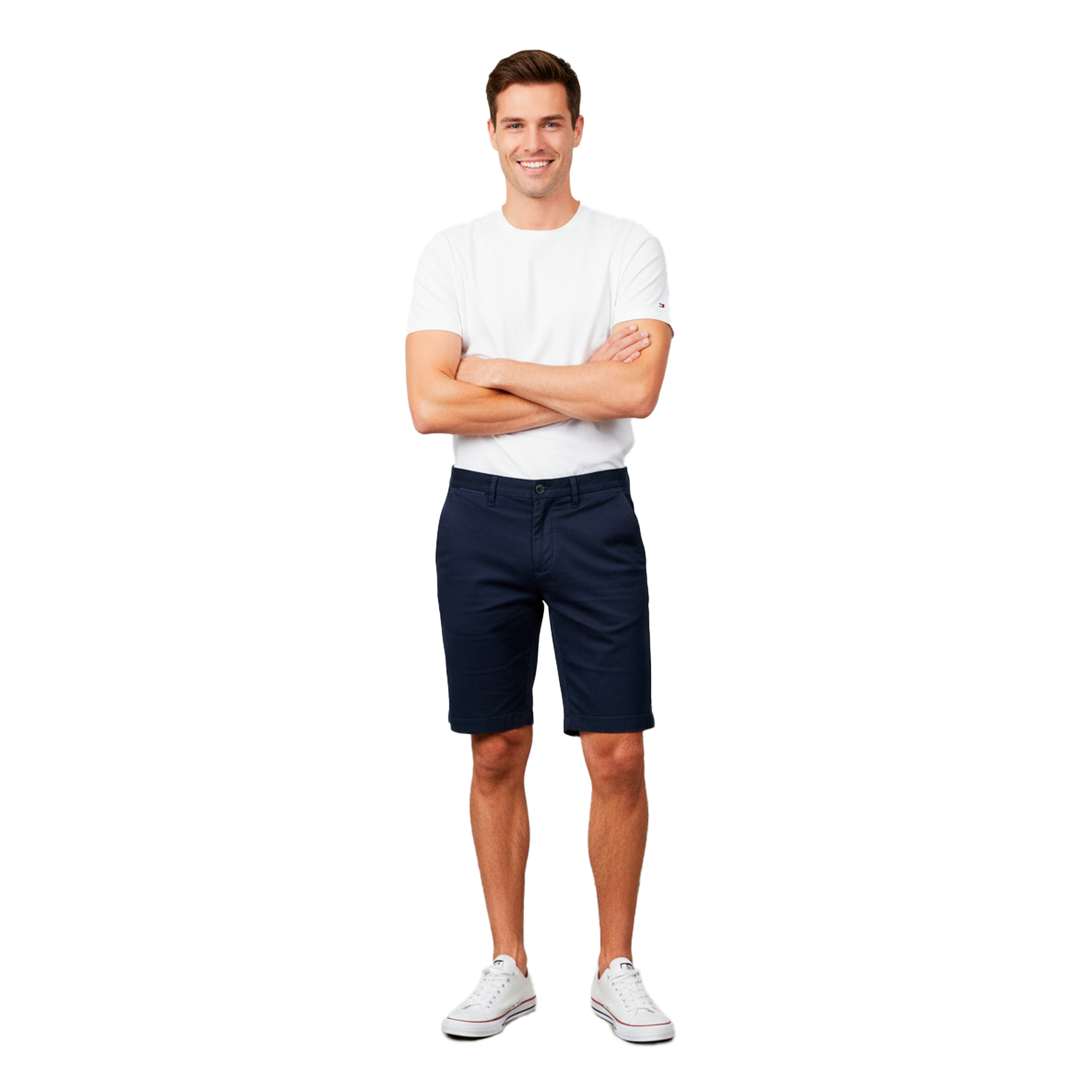 Short Tommy Hilfiger Chino Navy Azul Marino | Caballero | Talla US (M)