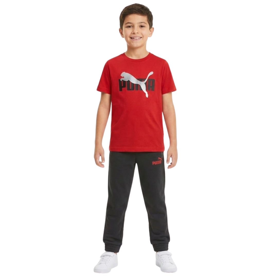 Conjunto Deportivo Puma Rojo | Niño | Talla US (S)(M)