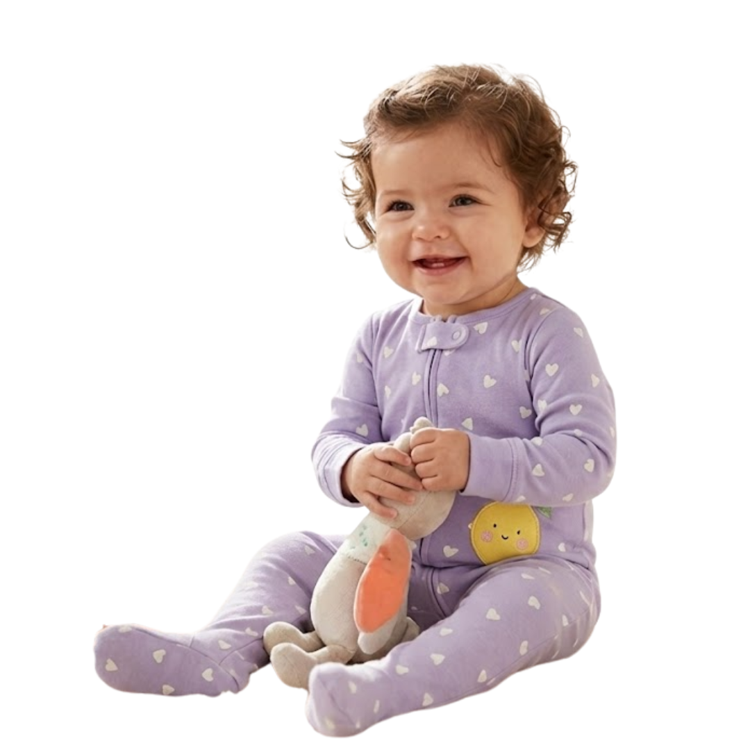 Pijama Cotton Footie | Niña | Talla US 4T