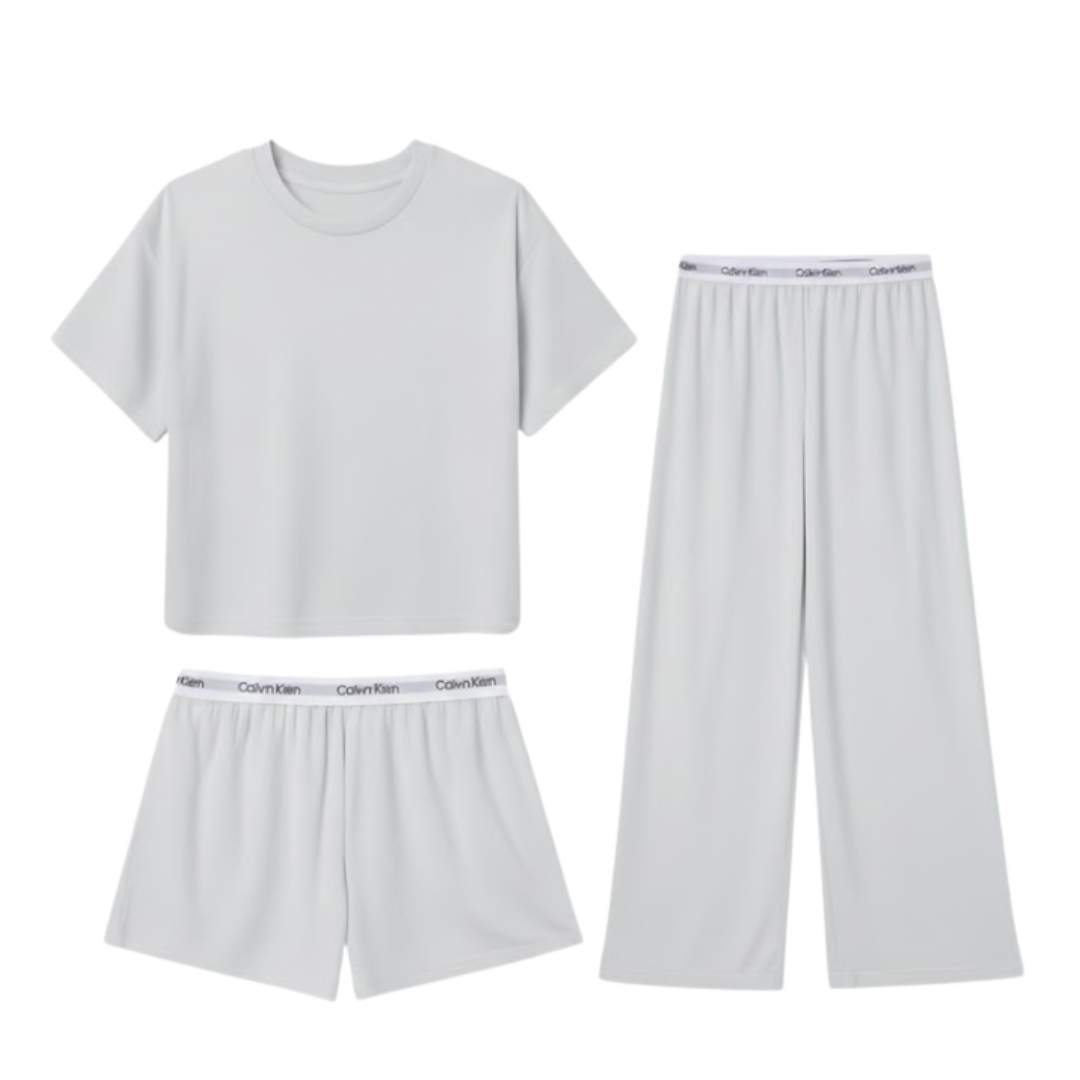 Conjunto de Pijama Calvin Klein Gris | Dama | Talla US (S)