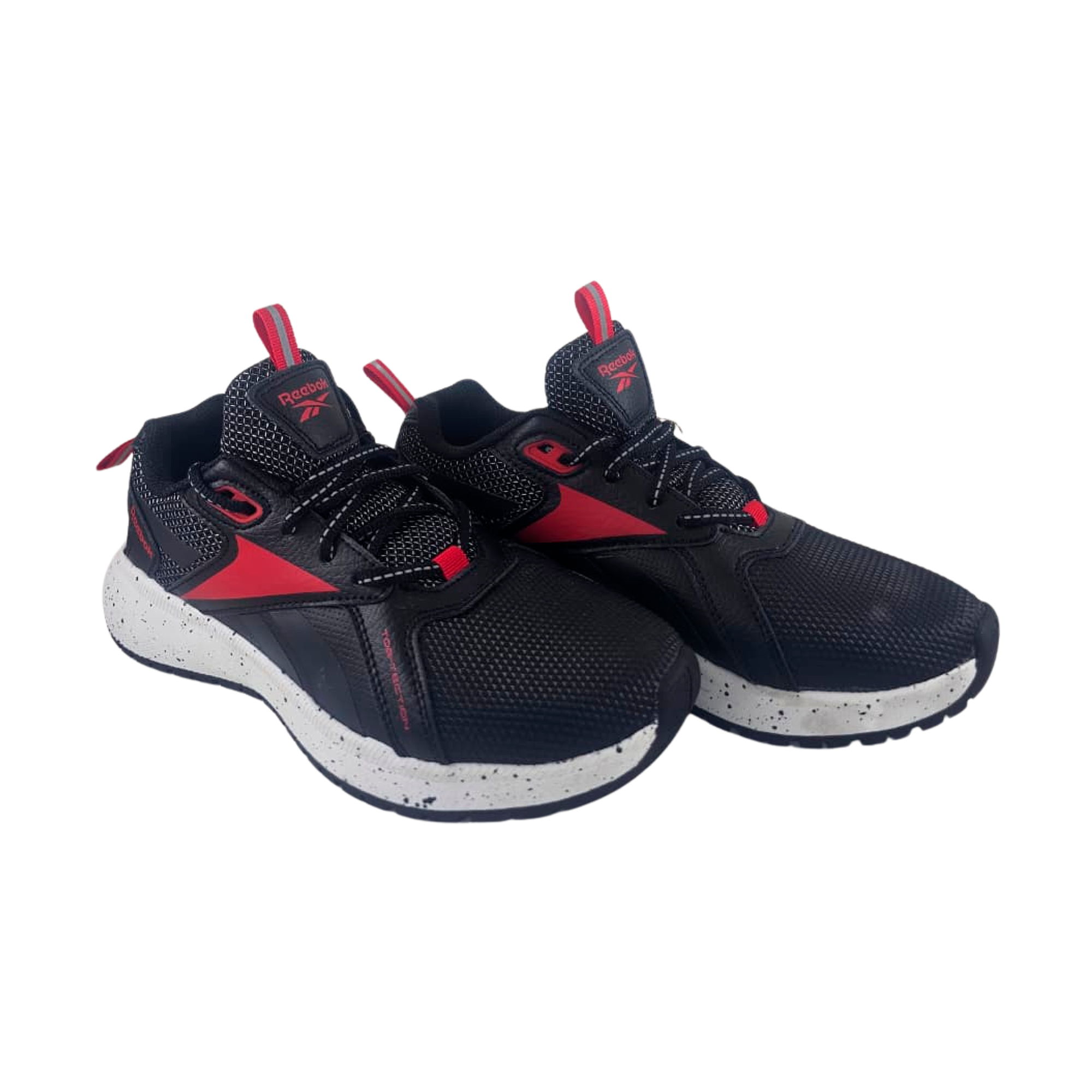 Tenis Deportivos Reebok Negro/Rojo | Niño | Talla US 6.5