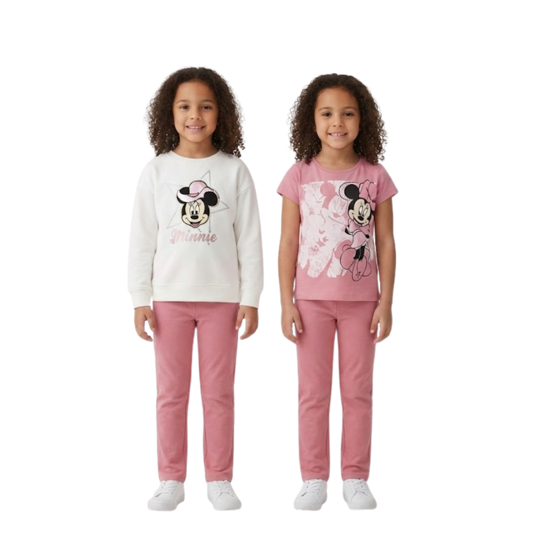 Conjunto Infantil Minnie Mouse | Niña | Talla US 5/7