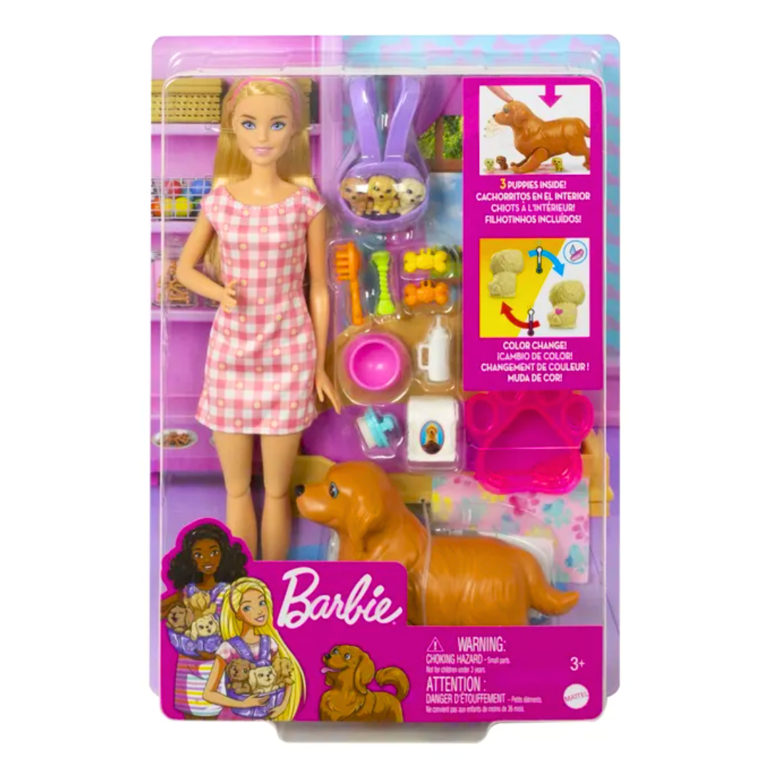 Barbie Cachorritos Recién Nacidos