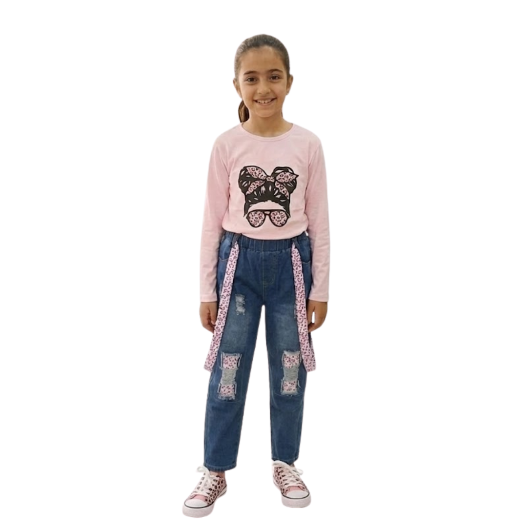 Conjunto Infantil Figure PatPat | Niña | Talla US 7-8Y