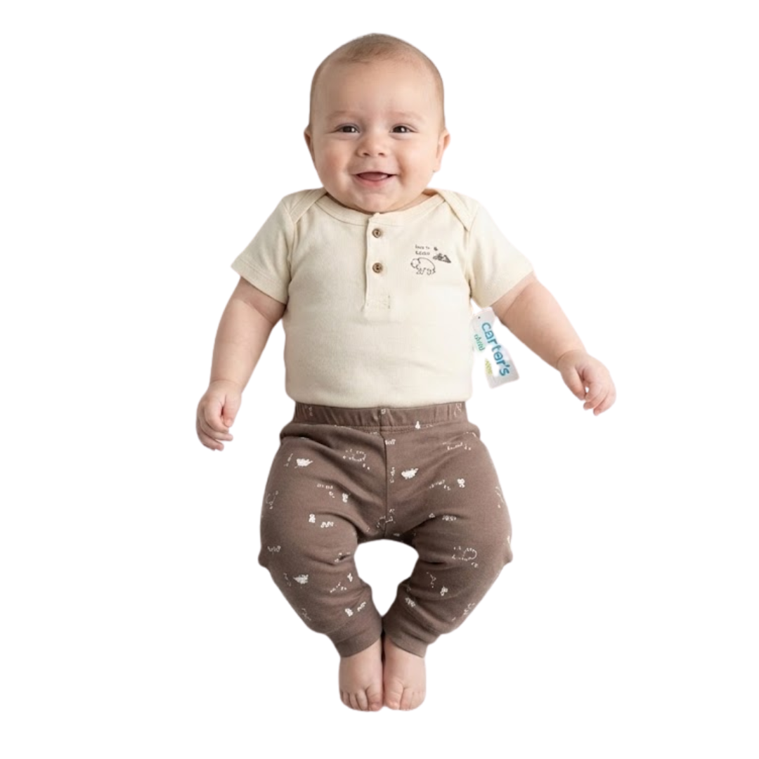 Conjunto Mameluco para Bebé | Niño | Talla US 6-9M