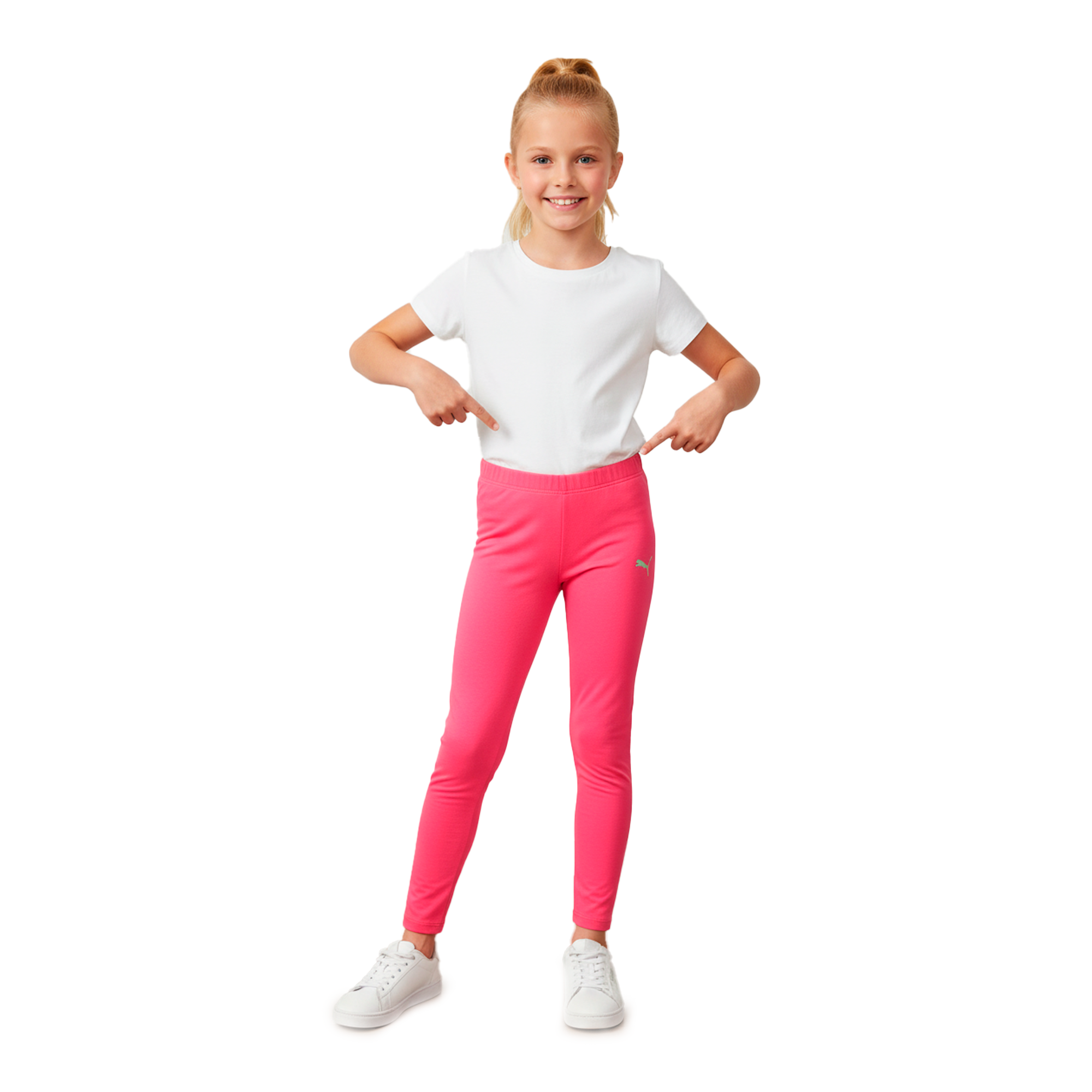Leggings Puma Rosa | Niña | Talla US (YL)