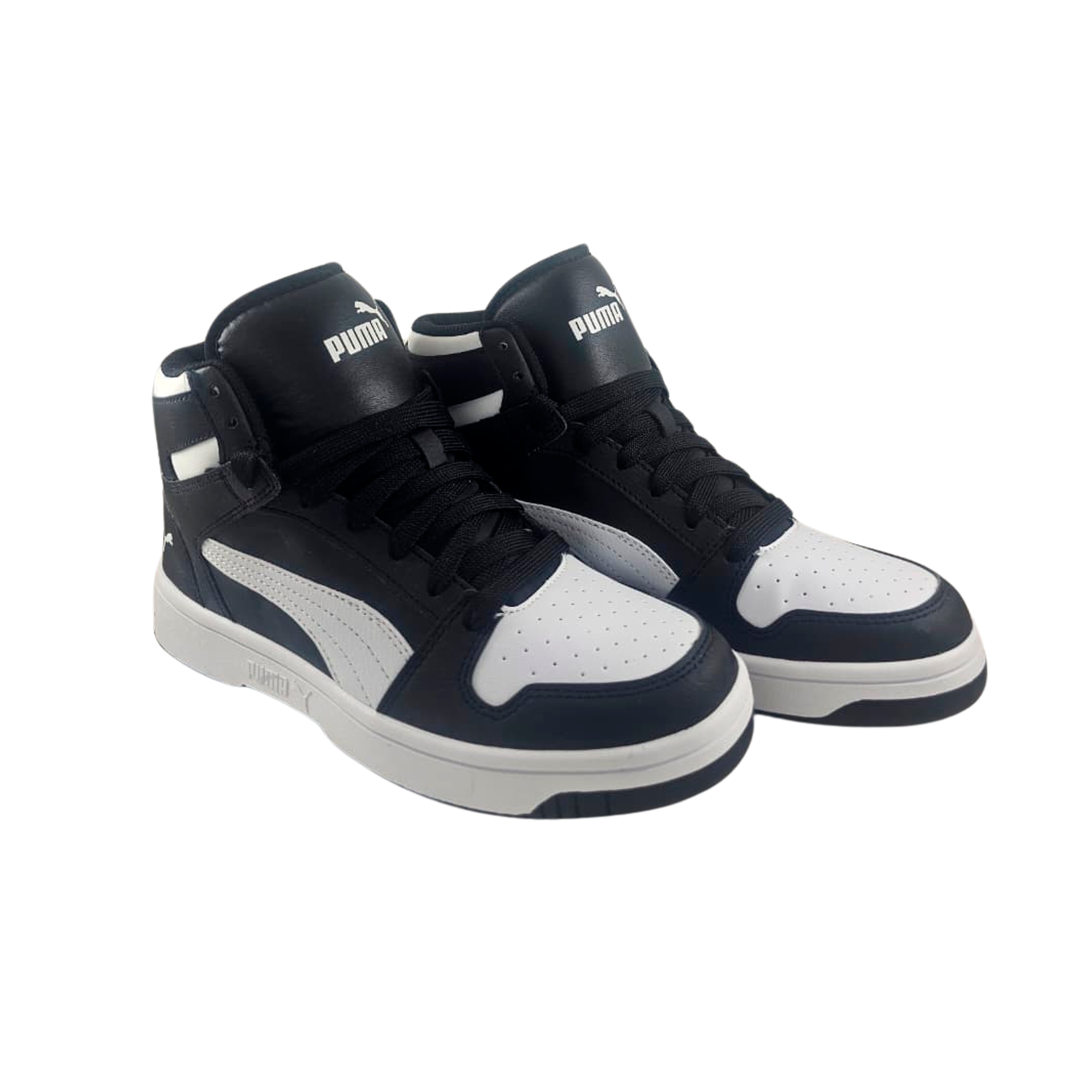 Tenis Puma Rebound Blanco/Negro | Niño | Talla US 7C