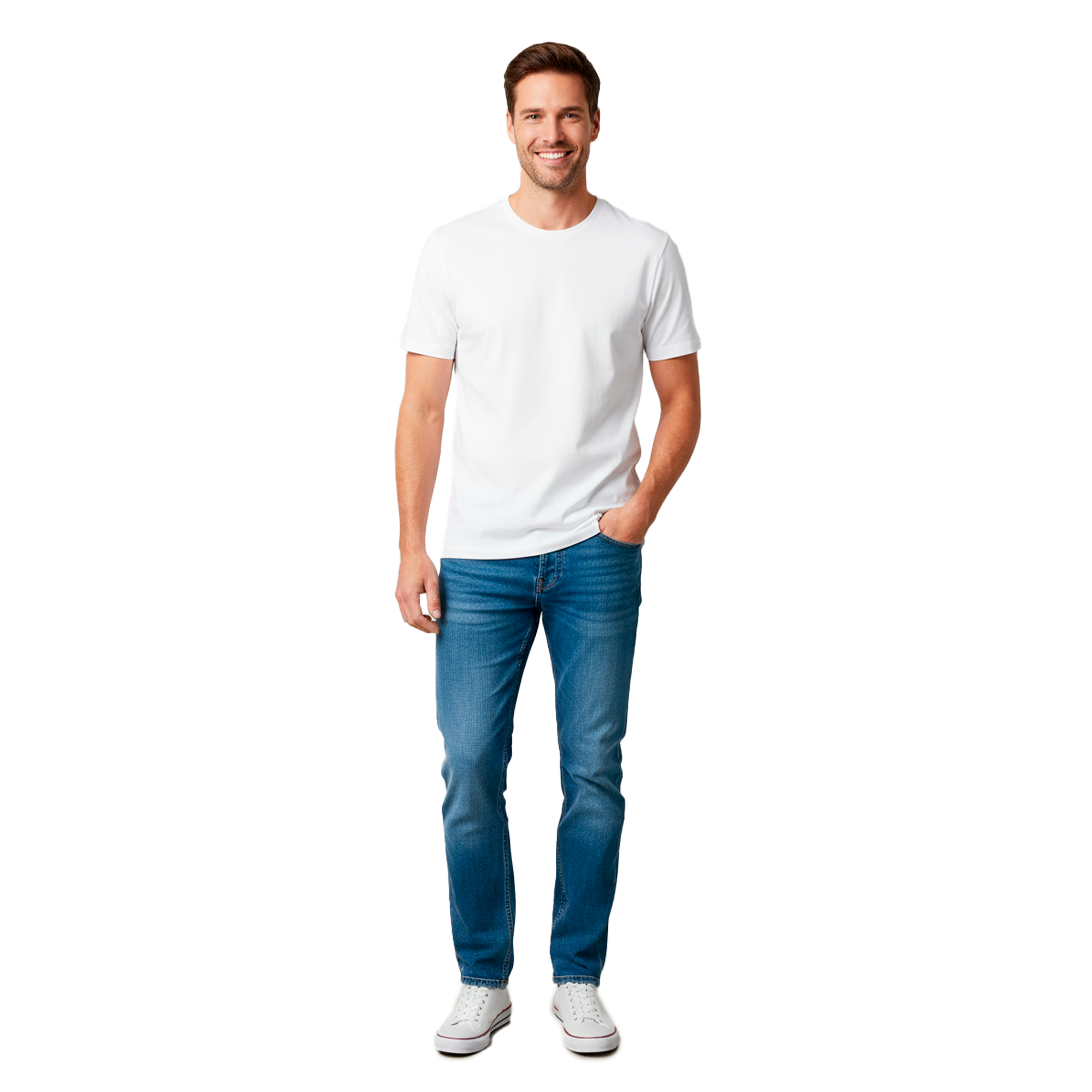 Camiseta Calvin Klein Blanca | Caballero | Talla US (M)
