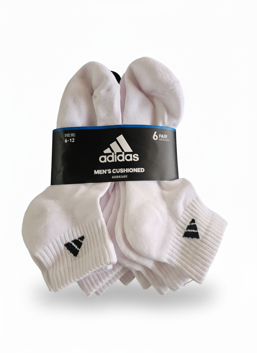 Calcetines Deportivos Adidas Blancos | Caballero