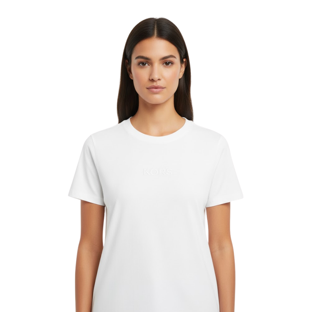 Camiseta Michael Kors Blanca | Dama | Talla US (S)