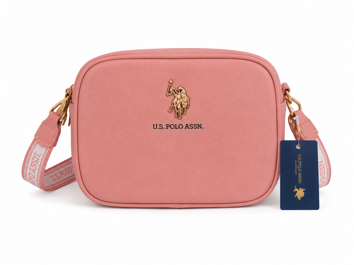 Bolso U.S POLO ASSN Rosa