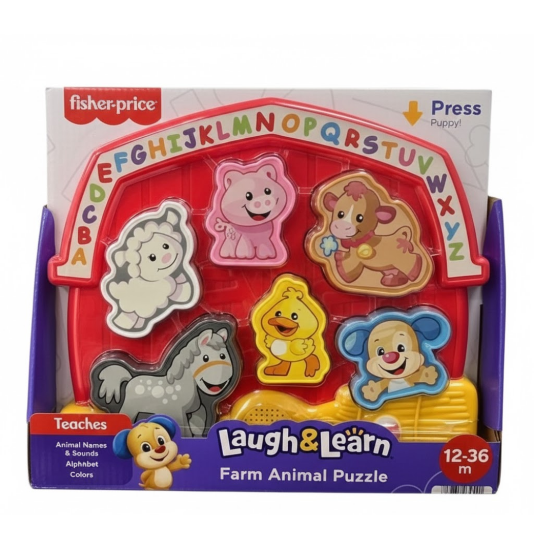 Rompecabezas de Animales de Granja Laugh & Learn