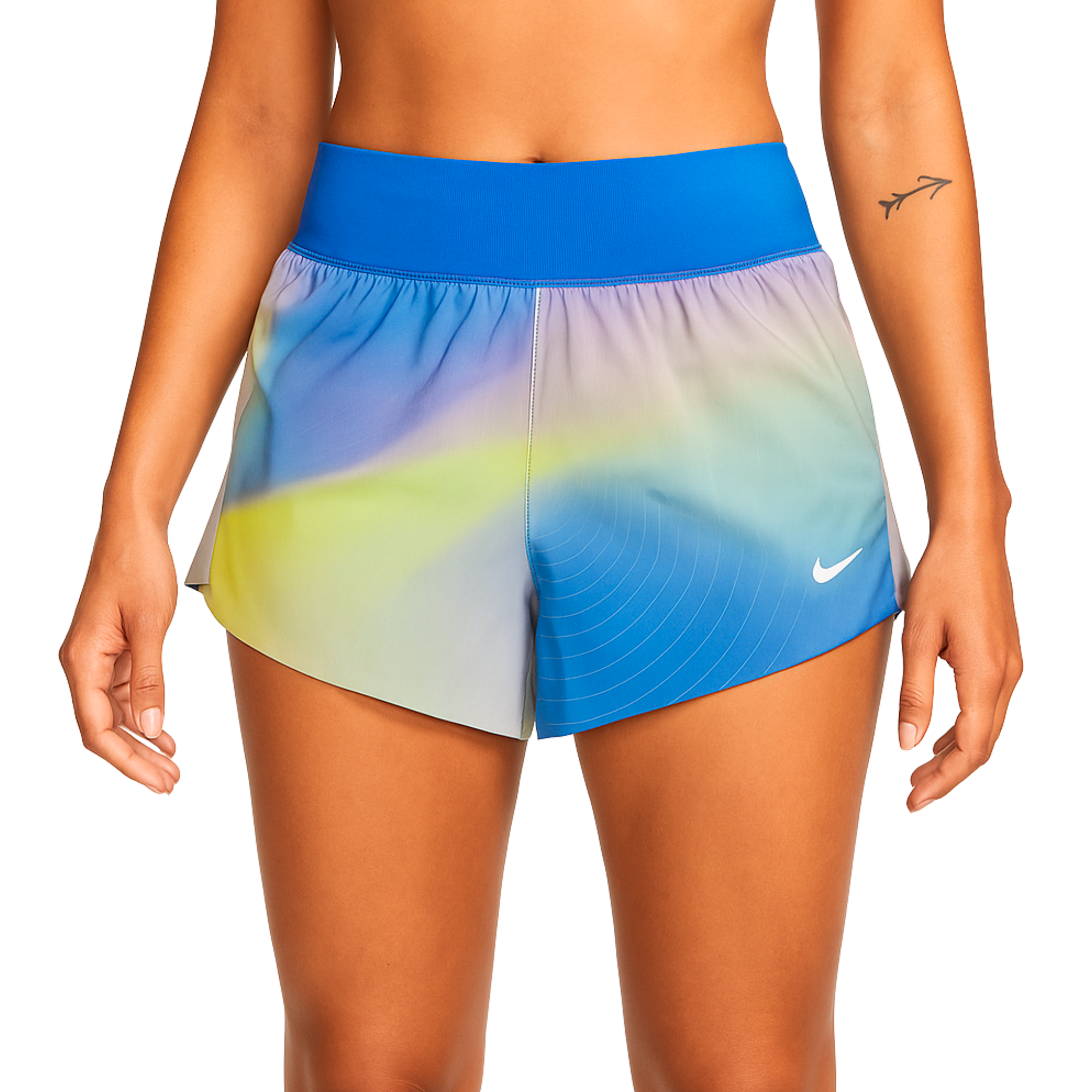 Shorts Deportivo Multicolor | Dama | Talla US (M)