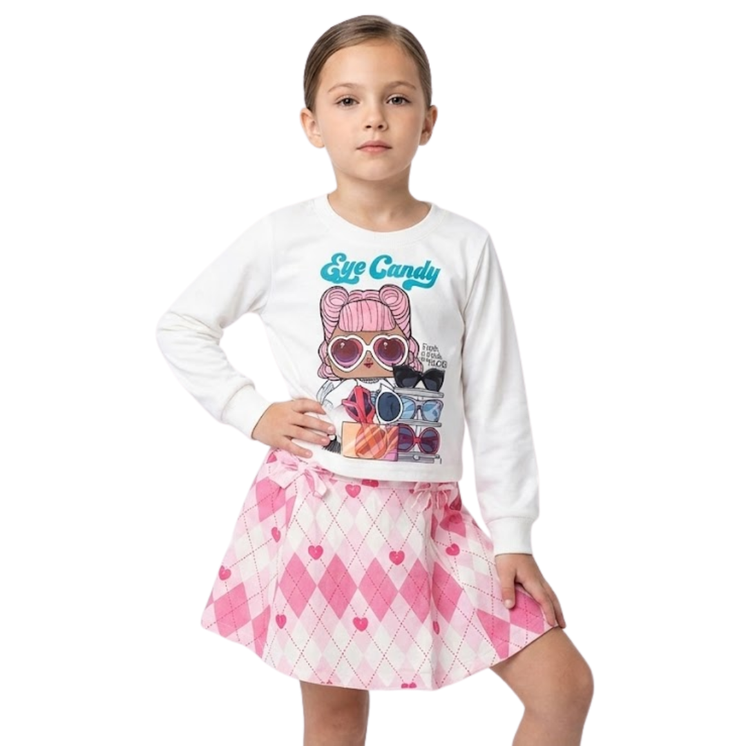 Conjunto Infantil PatPat LOL | Niña | Talla US 5-6Y