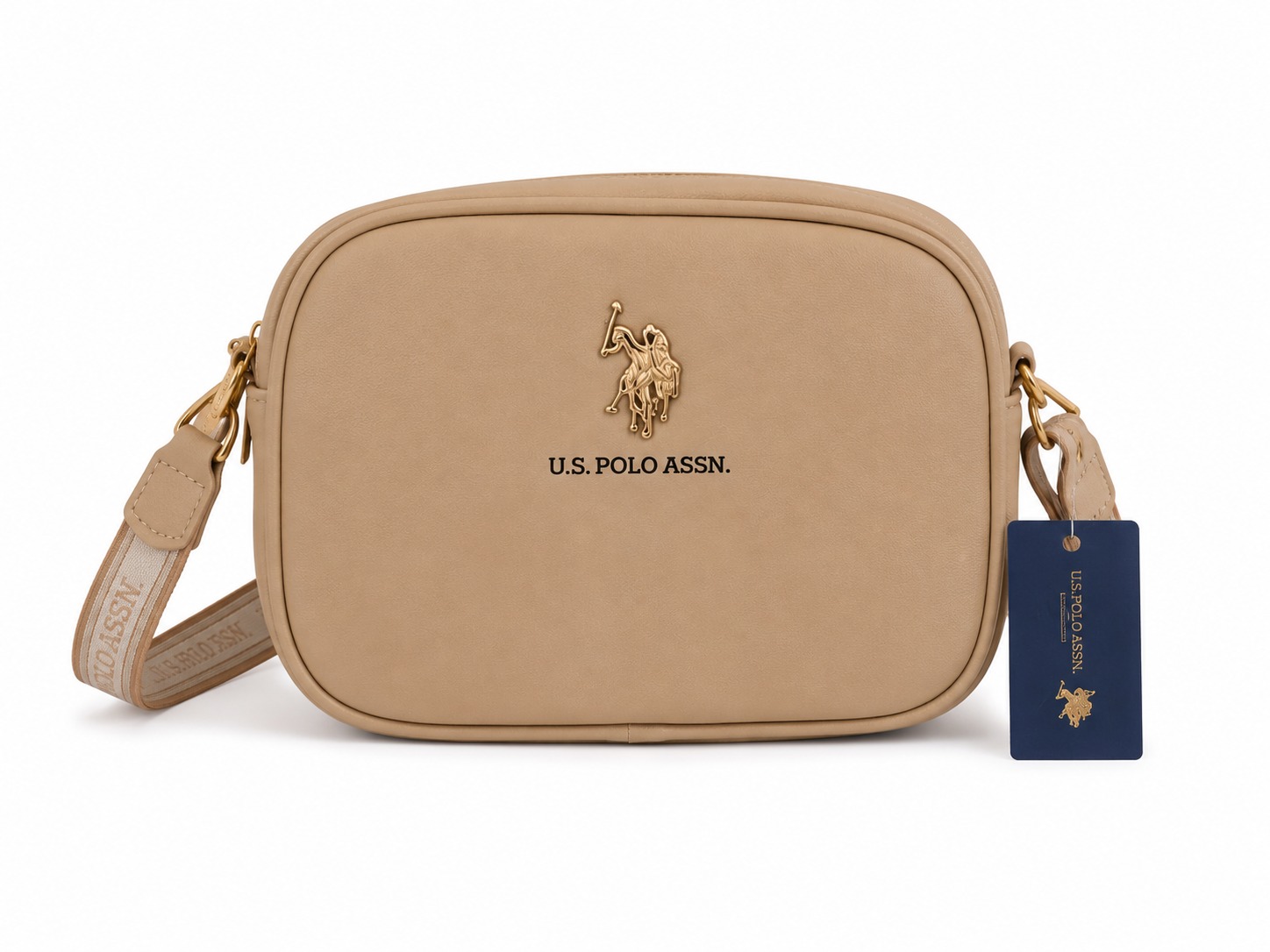 Bolso U.S POLO ASSN Beige