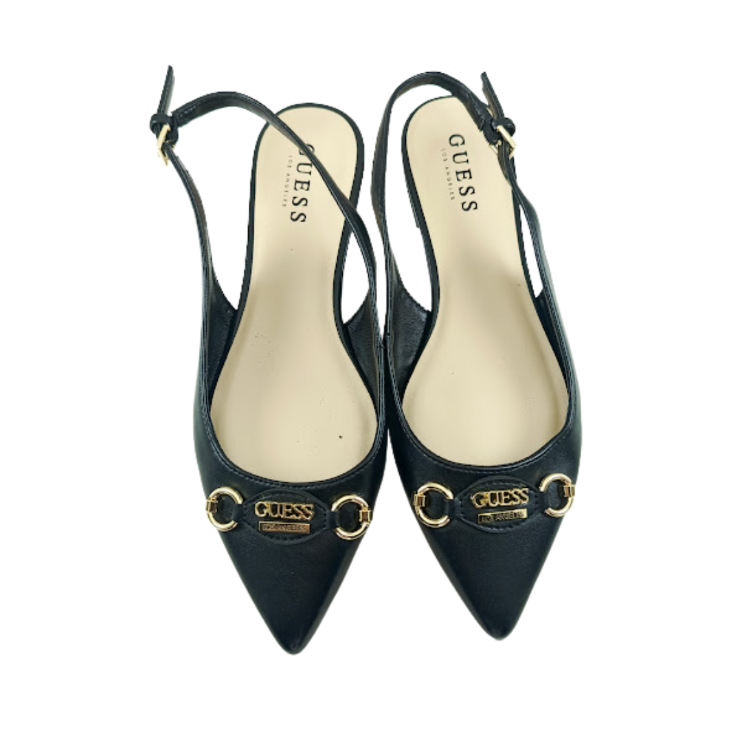 Zapatillas Planas Guess Negros | Dama | Talla US 8