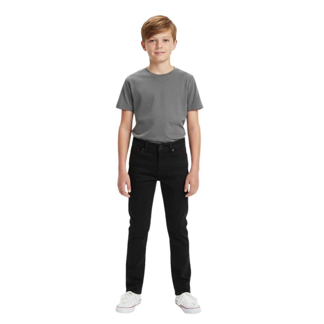 Pantalones Levi Negros | Niño | Talla US 7