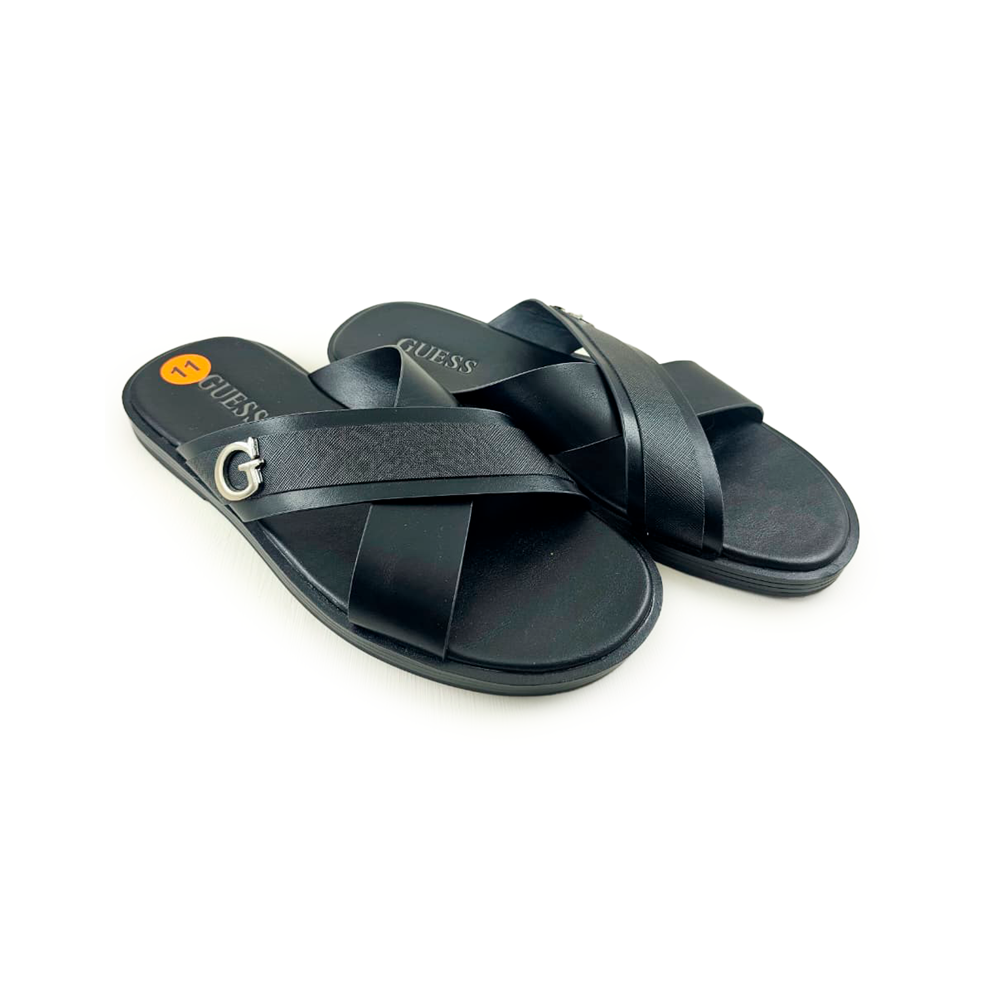 Sandalias Negras Guess | Caballero | Talla US 11