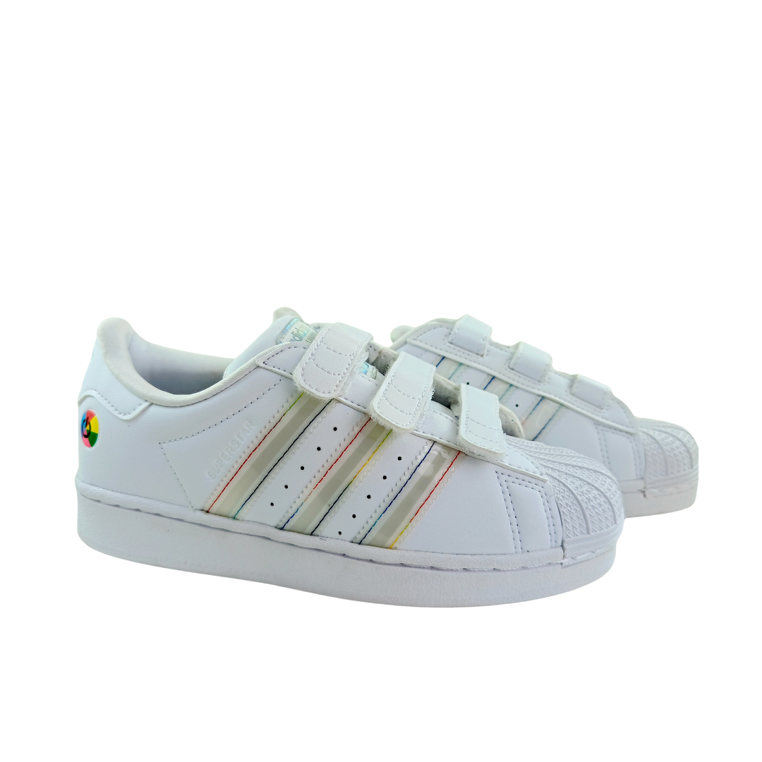 Zapatos Adidas Superstar Blancas | Infantil | Talla US 2
