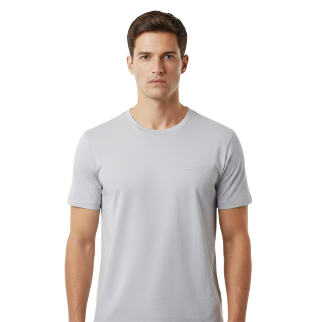 Camiseta Calvin Klein Gris | Caballero | Talla US (M)