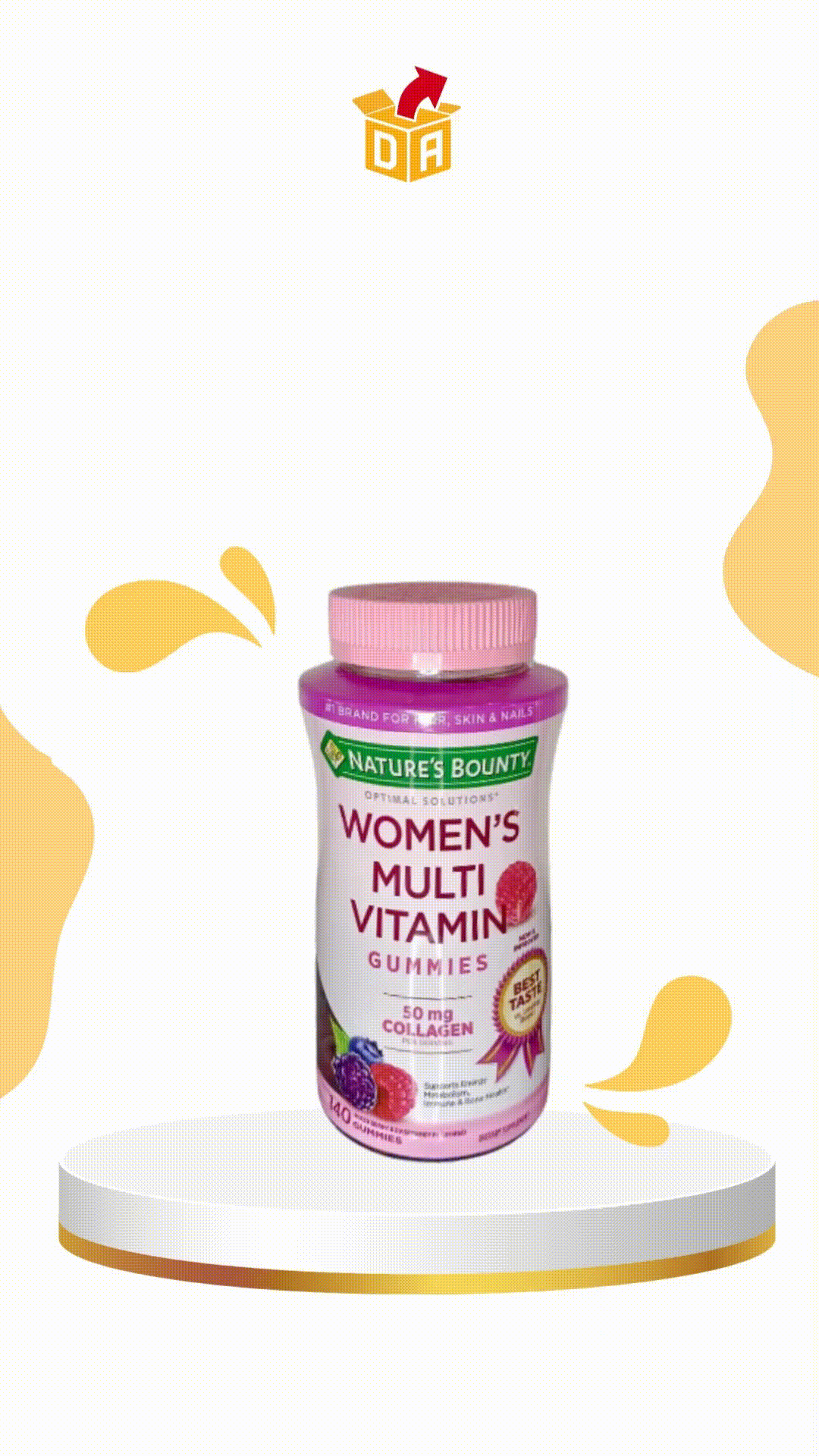 Suplementos Nature's Bounty 50 mg