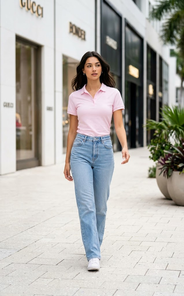 Camisa Nike Rosa | Dama | Talla US (S)