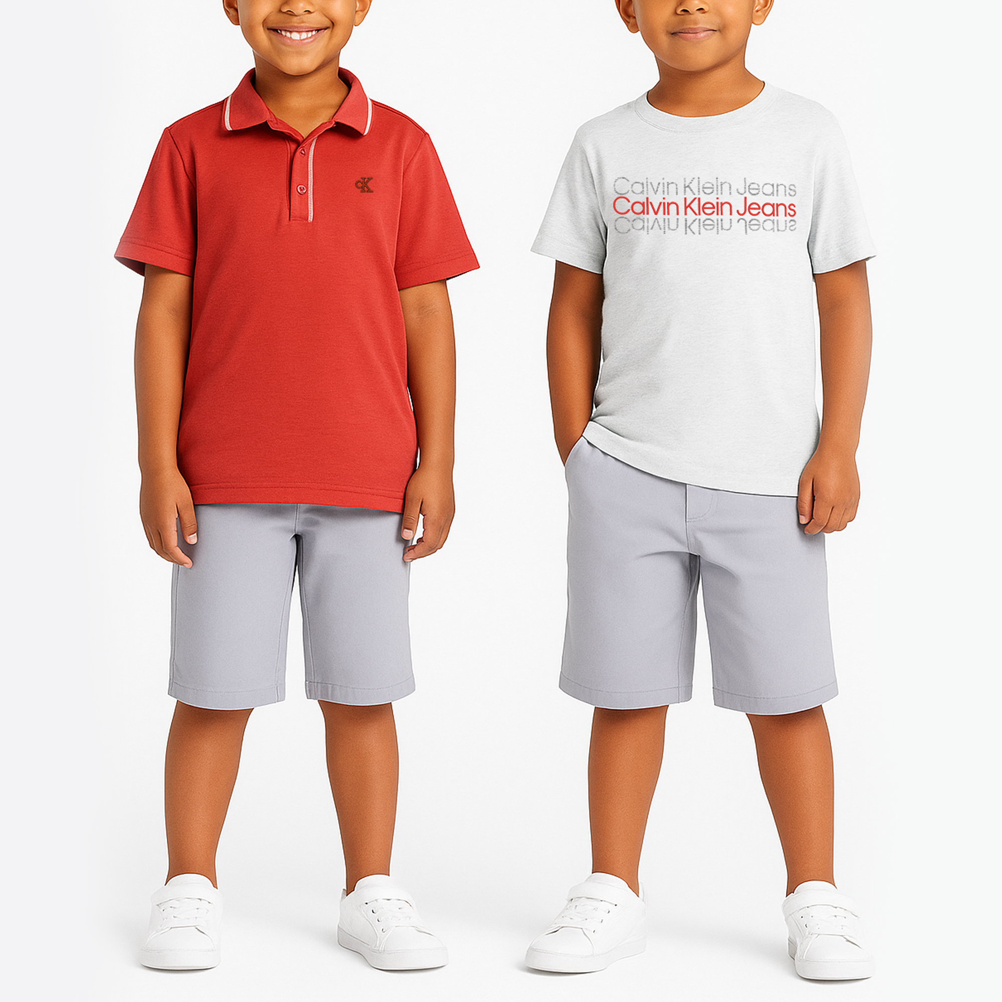 Conjunto Infantil Calvin Klein Jeans | Niño | Talla US (6)