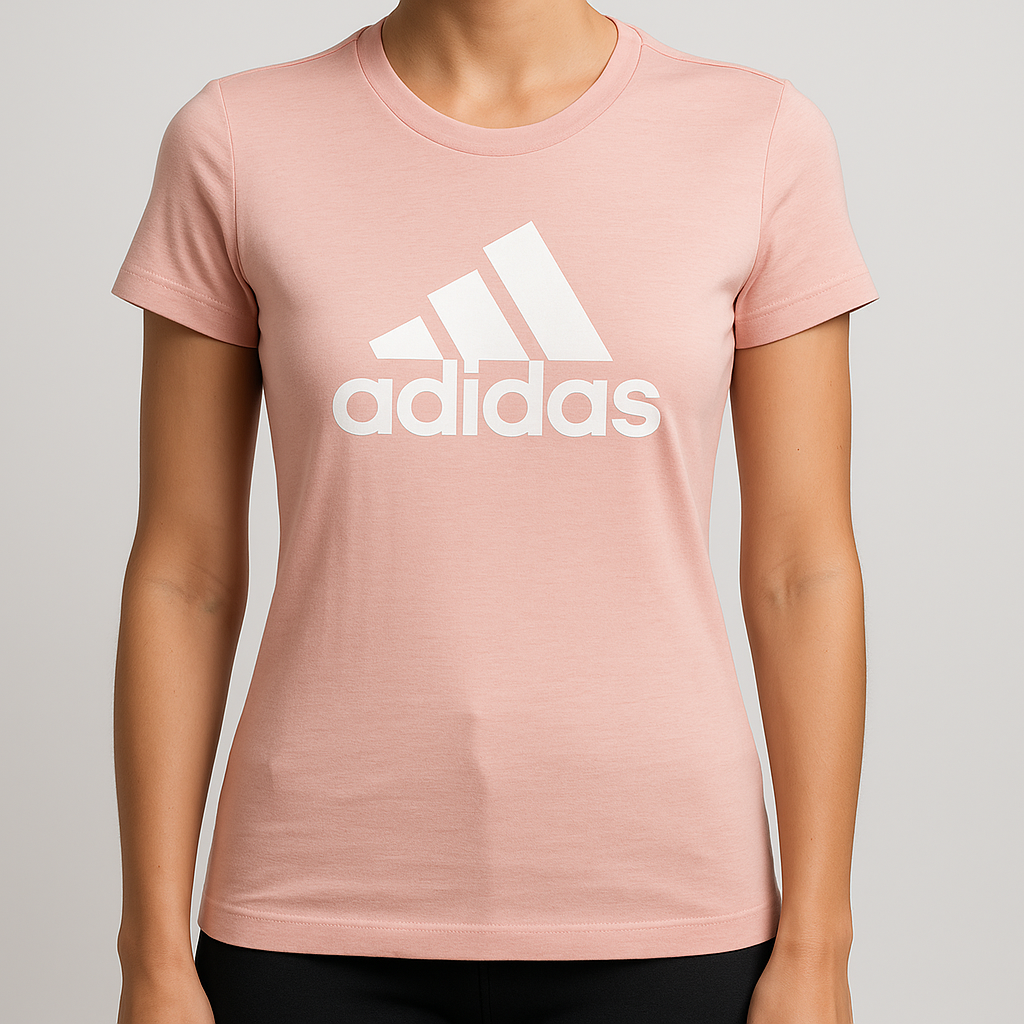 Camiseta Adidas Rosa | Dama | Talla US (XS)(S)(M)