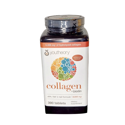 Colágeno + Biotina Youtheory 6000 mg