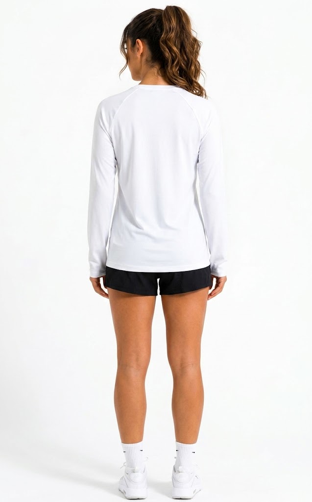 Camiseta Manga Larga Nike Blanca | Dama | Talla US (S)