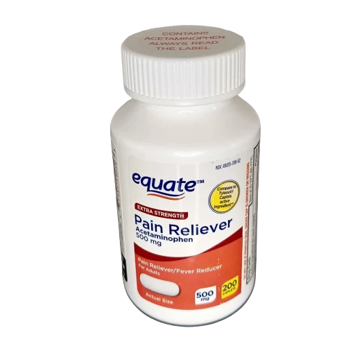 Acetaminofén Equate Extra Strength 500 mg