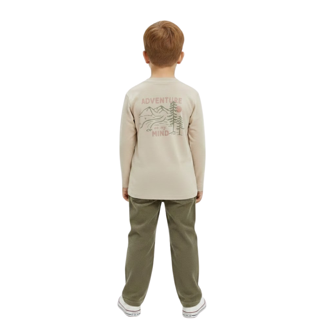 Conjunto Infantil Casual Verde | Niño | Talla US 5T