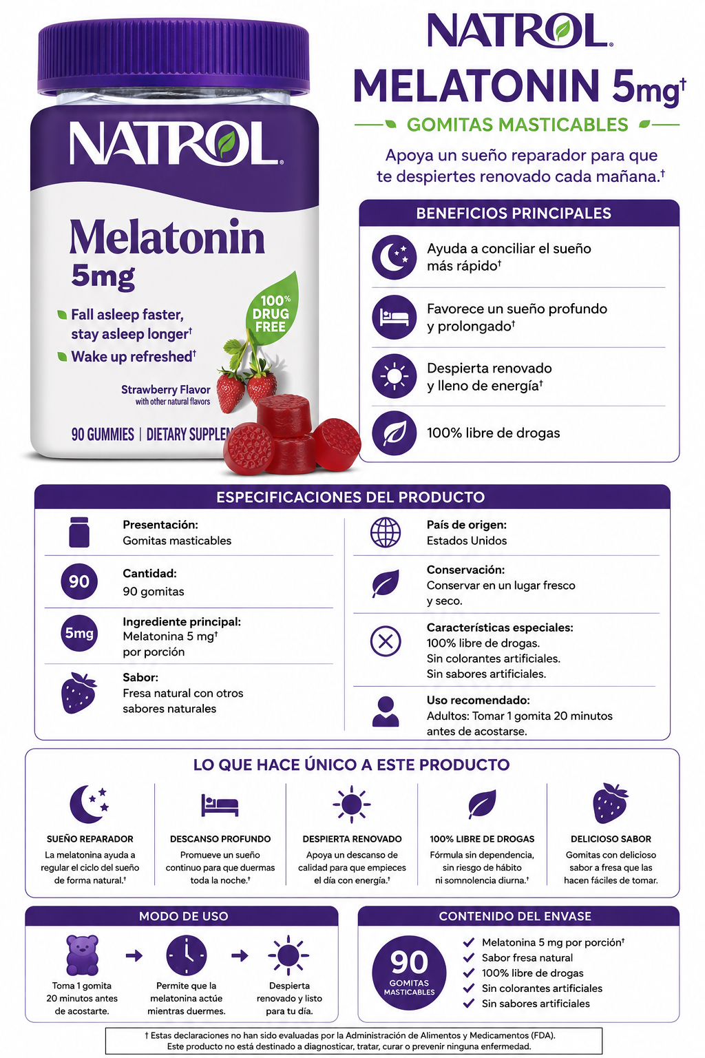 Melatonina Natrol