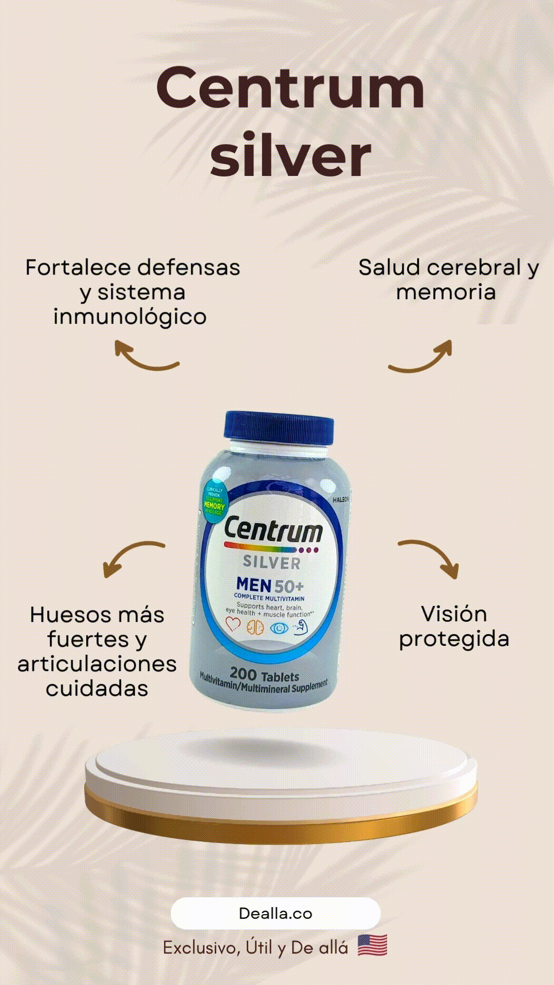 Centrum Silver Hombres 50+