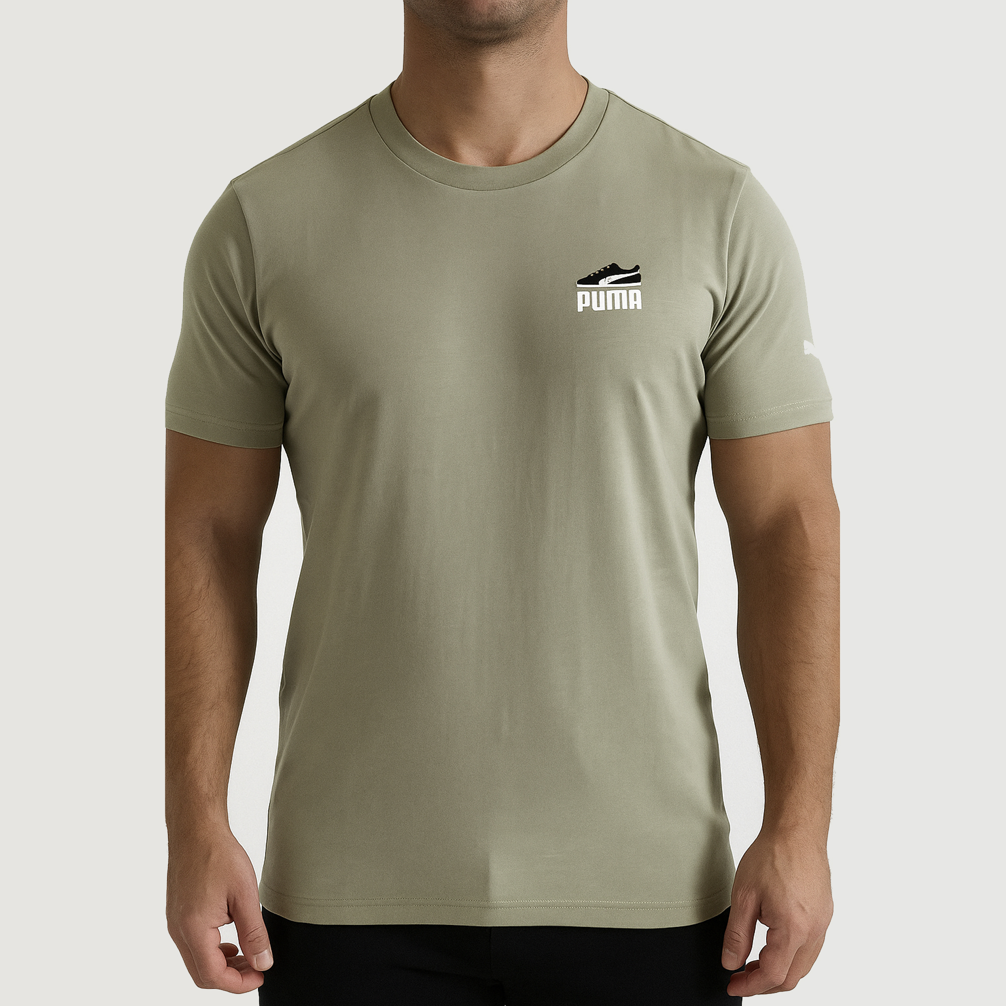 Camiseta Puma Verde | Caballero | Talla US (M)