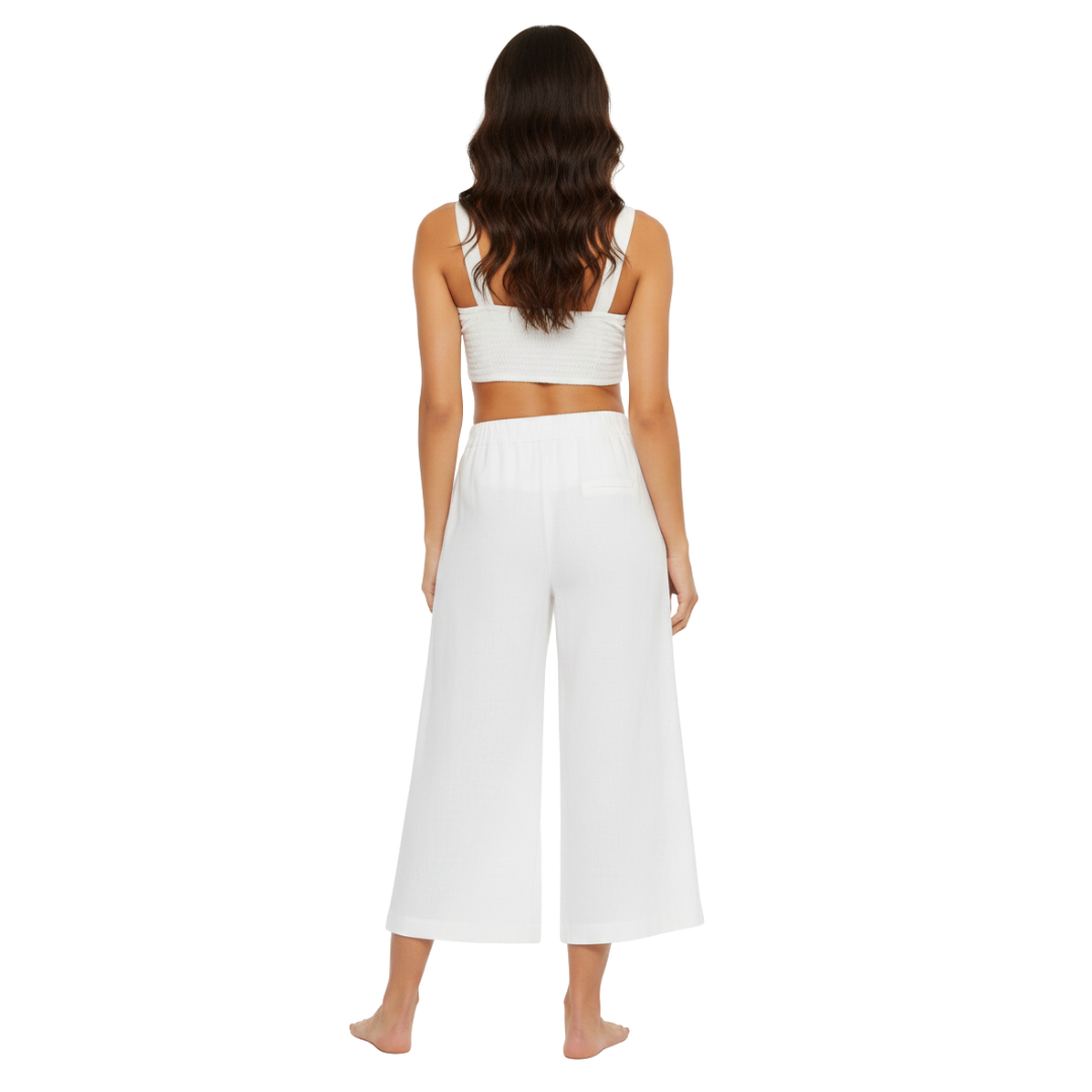 Set Resort de Crop Top y Culotte | Dama | Talla US (M)